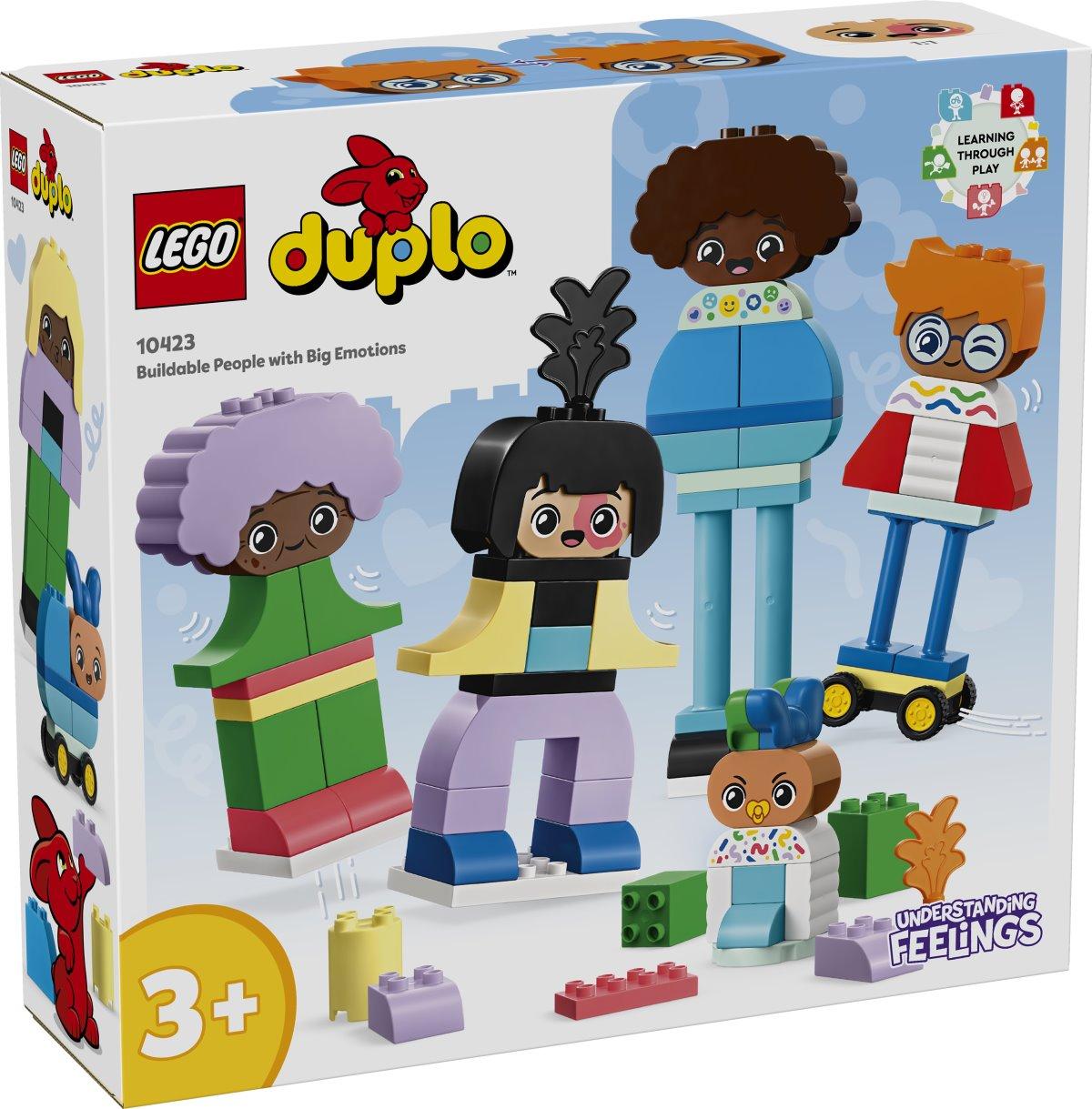Конструктор LEGO DUPLO Town Конструктор людей з сильними емоціями (10423)