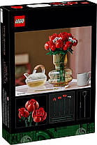Конструктор LEGO Icons — Букет троянд, фото 2