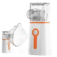 Портативний ультразвуковий міні-небулайзер інгалятор M 202 Міні-розпилювач для інгаляцій, фото 6