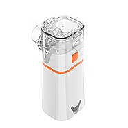 Портативний ультразвуковий міні-небулайзер інгалятор M 202 Міні-розпилювач для інгаляцій, фото 8