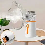 Портативний ультразвуковий міні-небулайзер інгалятор M 202 Міні-розпилювач для інгаляцій, фото 4