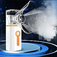 Портативний ультразвуковий міні-небулайзер інгалятор M 202 Міні-розпилювач для інгаляцій, фото 2