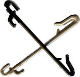 Фіксатори кліпси для виноградної лози пластикові затискачі гачки для підвязування рослин 100 шт, фото 3