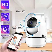 Інтелектуальна IP камера відеоспостереження з нічним баченням та датчиком руху Y13G WiFi 1080р, фото 7