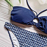 Жіночий окремий купальник бікіні OVS 36 EURO (р.S, 40-42), 30517, м'яка чашка, фото 3