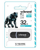 USB флешдрайв 32GB Wibrand Panther USB 2.0 Black (WI2.0/PA32P2B), фото 3