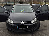 Вітровики з хромом HB (4 шт., Sunplex Chrome) для Volkswagen Golf 6, фото 5