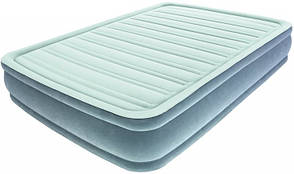 BestWay 67490 надувна ліжко Sleepzone Premium Raised Airbed 203х152х36см, фото 2