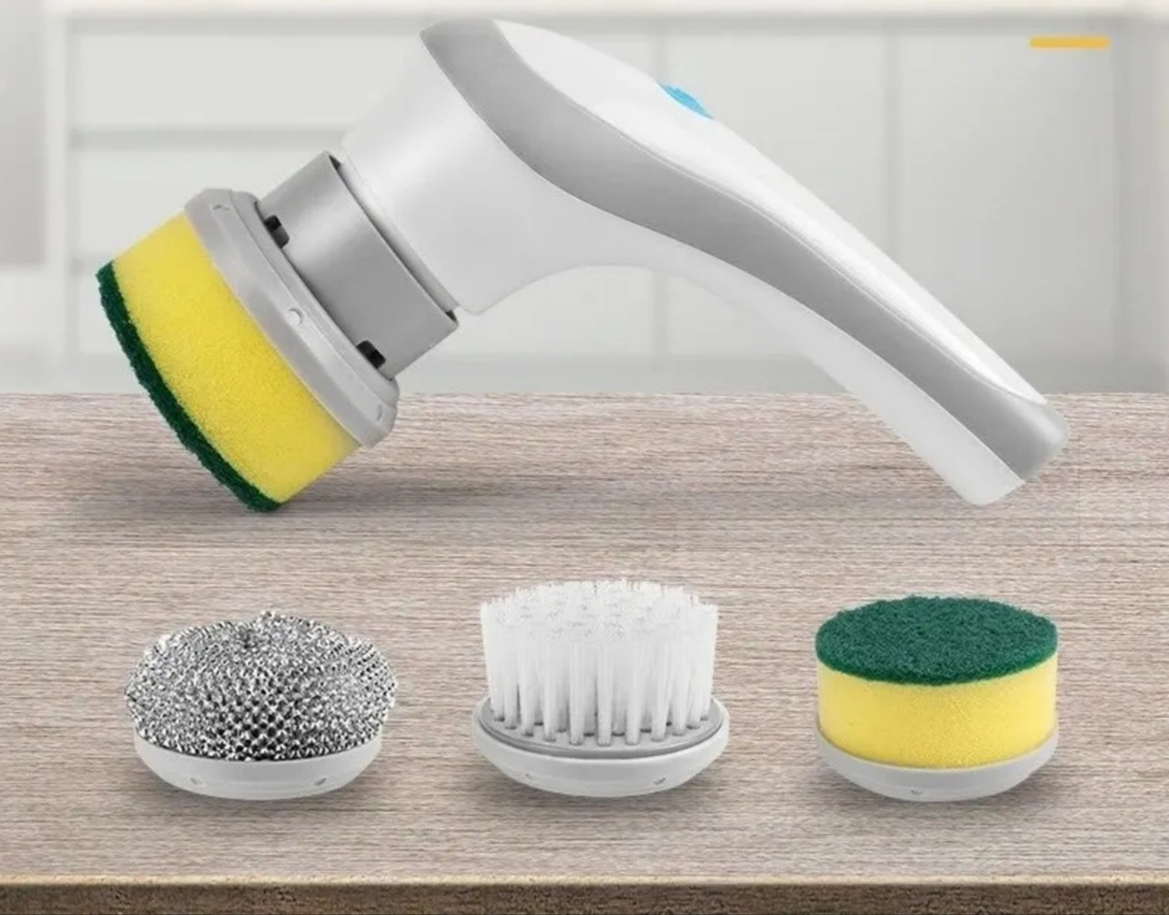 Електрична щітка для прибирання Electric cleaning Brush 5 в 1 з насадками акумуляторна, універсальна