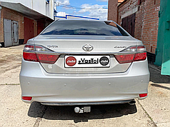 Фаркоп Toyota Camry 50 2011-2018 (Тойота Камрі 50) окрім USA Американська вставка під квадрат