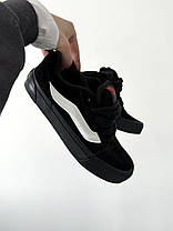 Кеди низькі Vans Knu Skool Black White - VN0009QCBMA, фото 3
