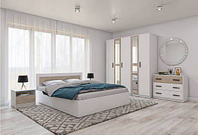 Модульний гарнітур для спальні Віва: Стиль та економічність в одному наборі