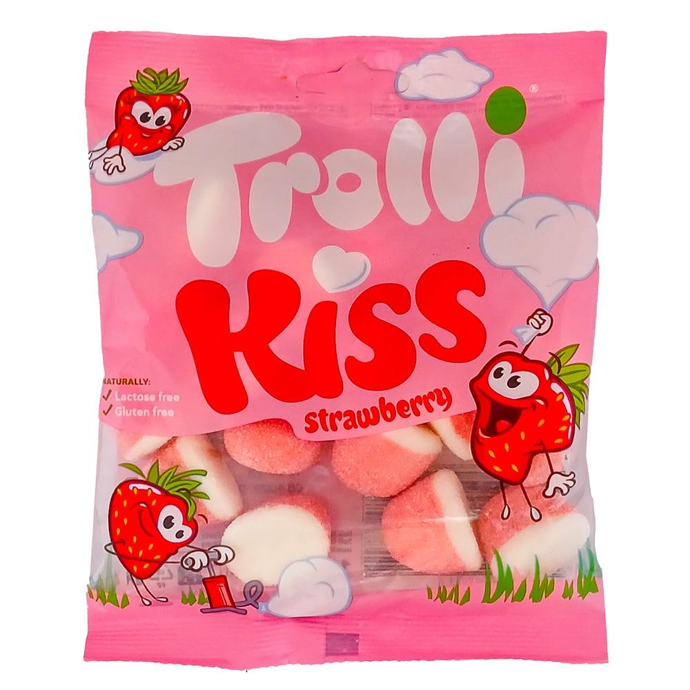 Желейкі Trolli Kiss (полунички) 100г/уп