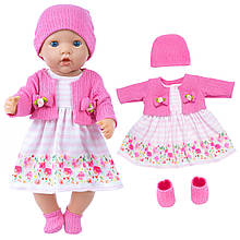 Одяг для ляльки Бебі Бона / Baby Born 40- 43 см набір яскраво-рожевий 8835