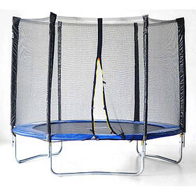 Дитячий батут 183 см вуличний із захисною сіткою SkyJump  до 90кг