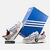 Жіночі Кросівки Adidas Adi2000 Chinese New Year Grey Red / Адідас Аді2000 Чайніз Нью Єр Сірі з Червоним, фото 7