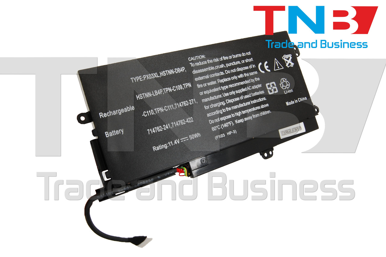 Батарея HP ENVY TPN-C111 714762-421 714762-422 715050-005 HSTNN-DB4P HSTNN-IB4P 714762-1C1 11.25V 4400mAh, фото 1