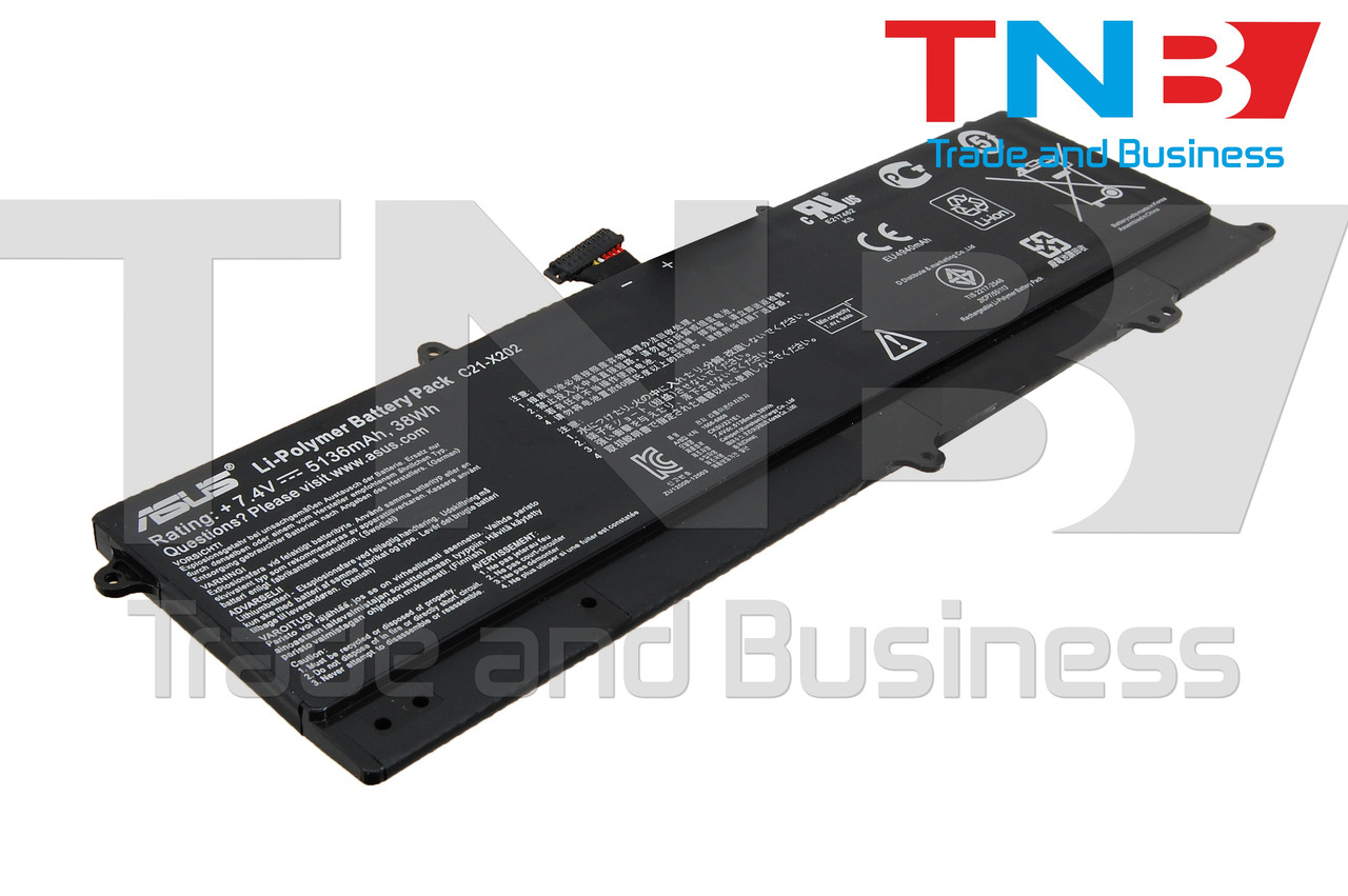 Батарея ASUS X201E-KX003D X201E-KX003H X201E-KX006D X201E-KX006H 7.4V 5136mAh ОРИГІНАЛ, фото 1