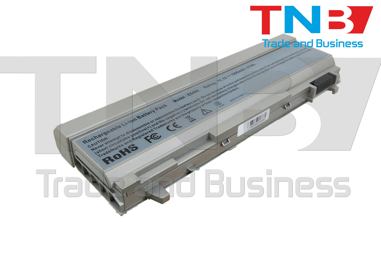 Батарея DELL 312-0748312-0753 FU268 FU272 FU274 FU571 KY265 KY266 KY268 11.1V 7800mAh СЕРЕБРИСТАЯ