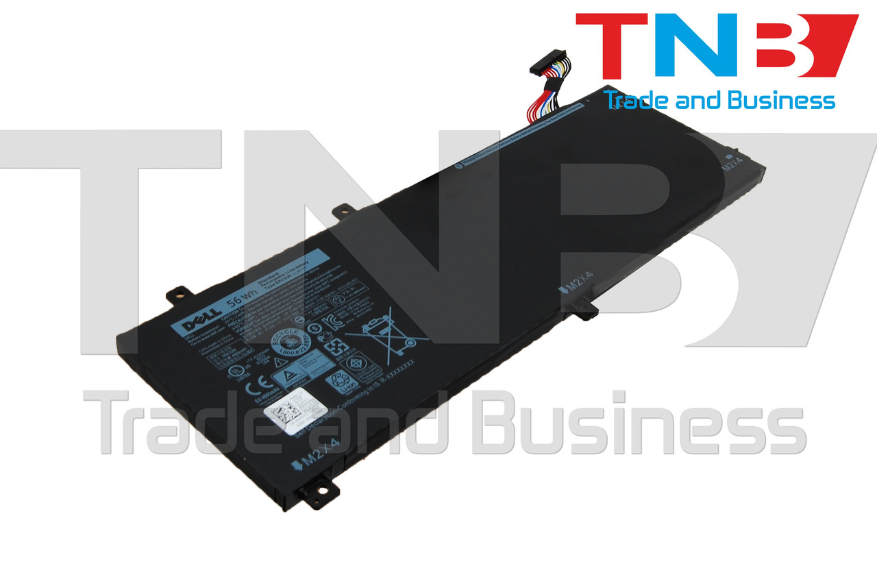 Батарея DELL 15-9550-D1528 15-9550-D1628 15-9550-D1728 11.4V 4865mAh ОРИГІНАЛ Тип2 КОРОТКАЯ