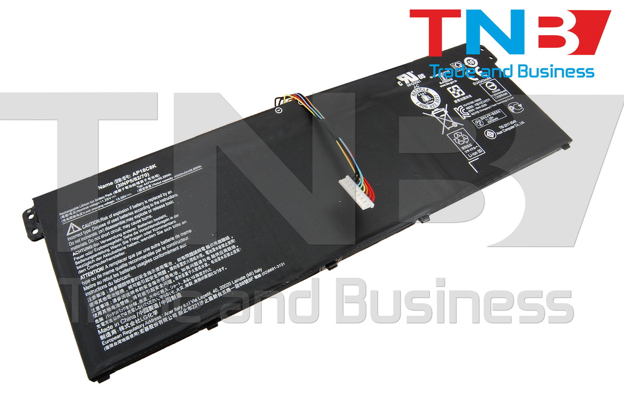 Батарея ACER Aspire 5 A514-54 A514-54G Chromebook 314 C933 AP18C8K 3INP5/82/70 11.25V 4471mAh ОРИГІНАЛ