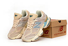 Жіночі Кросівки New Balance 9060 Beige Blue / Нью Беланс 9060 Бежеві з Блакитним, фото 5