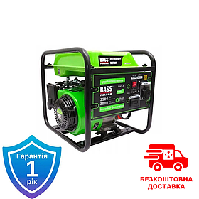 Інверторний бензиновий генератор Bass Polska BP-5047 3,8 кВт