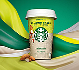 Холодна кава Starbucks Almond Based Iced Coffee на основі мигдального молока 220 мл, фото 2