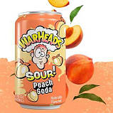 Кисла газована вода Warheads Sour Peach Soda 355 мл, фото 3