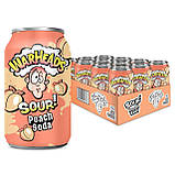 Кисла газована вода Warheads Sour Peach Soda 355 мл, фото 5