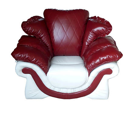 Елегантне шкіряне крісло "Pejton" (Пейтон). (118 см), фото 2
