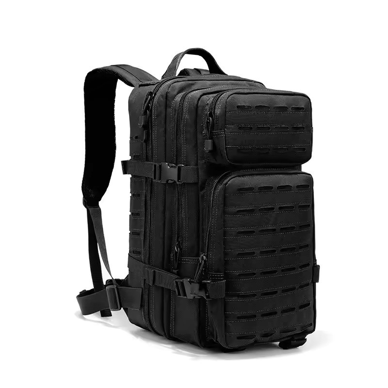 Тактичний похідний рюкзак Solve на 20 л Laser Cut MOLLE Чорний KT6003202, фото 1
