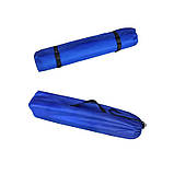 Самонадувний спальний килимок надувний каремат з подушкою Solve 185*70 - KT6003303-Blue, фото 7