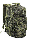 Тактичний похідний рюкзак Solve на 20 л Laser Cut MOLLE KT6003209 Темний піксель, фото 3