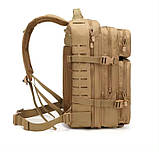 Тактичний похідний рюкзак Solve на 20 л Laser Cut MOLLE KT6003209 Темний піксель, фото 4