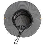 Капелюх із антимоскітною сіткою від комарів панама Anti Mosquito накомарник Синій протимоскітка solve, фото 6