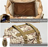 Тактичний похідний рюкзак Solve 50L Чорний KT6003402 solve, фото 2