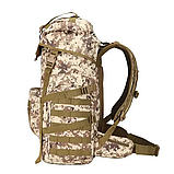 Тактичний похідний рюкзак Solve 50L Чорний KT6003402 solve, фото 5