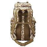 Тактичний похідний рюкзак Solve 50L Чорний KT6003402 solve, фото 6