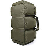 Тактичний рюкзак-сумка 2 в 1 Solve Bag 98 л 75 x 38 x 36 см Олива KT6004501 solve, фото 3