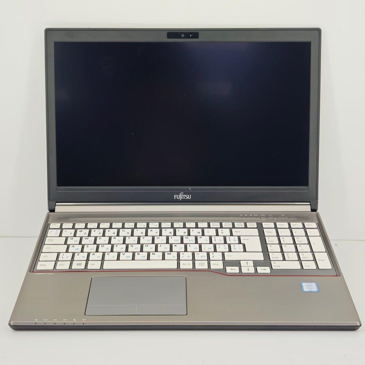 Б/в Ноутбук Б-клас Fujitsu LifeBook E756 15.6" 1920x1080| Core i5-6200U| 8 GB RAM| 256 GB SSD| HD 520