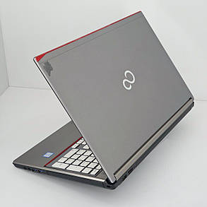 Б/в Ноутбук Б-клас Fujitsu LifeBook E756 15.6" 1920x1080| Core i5-6200U| 8 GB RAM| 256 GB SSD| HD 520, фото 4
