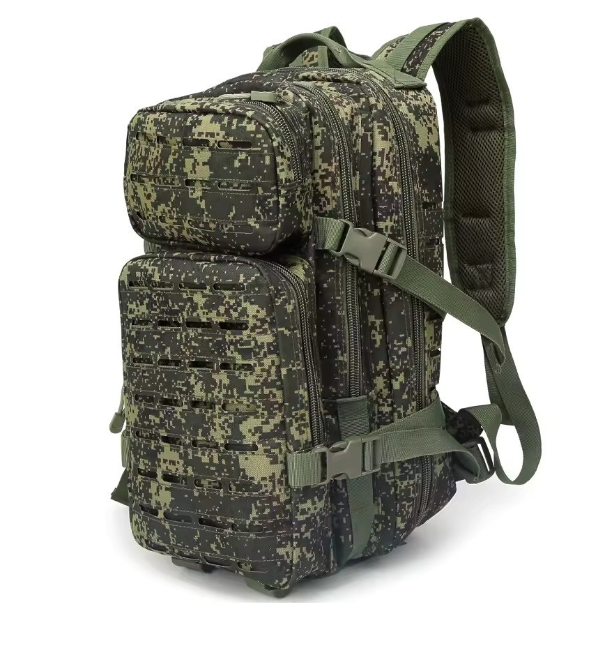 Тактичний похідний рюкзак Solve на 20 л Laser Cut MOLLE Темний піксель KT6003209 peremogaua, фото 1