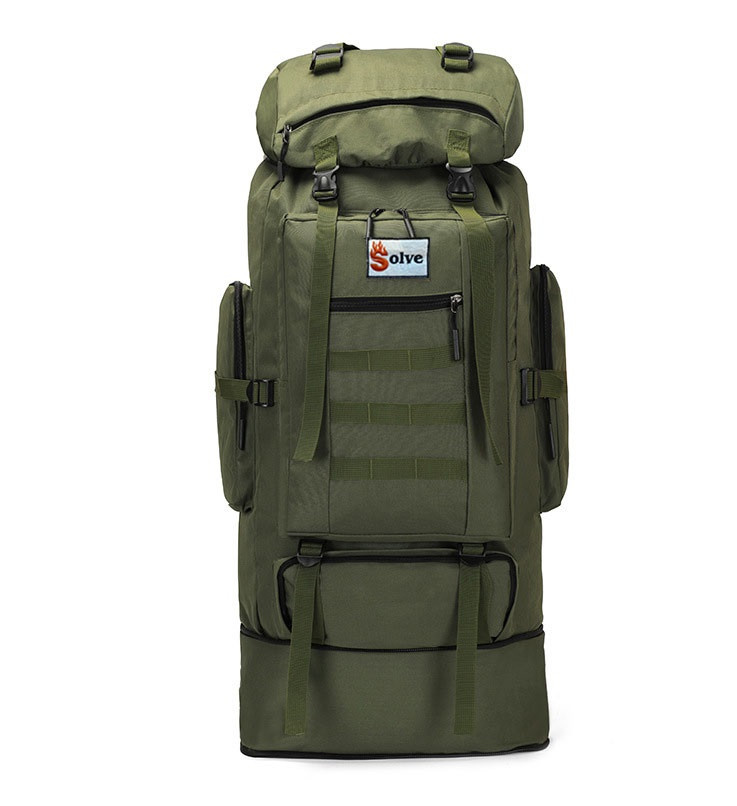 Тактичний похідний рюкзак Solve 70L Олива KT6004301 peremogaua