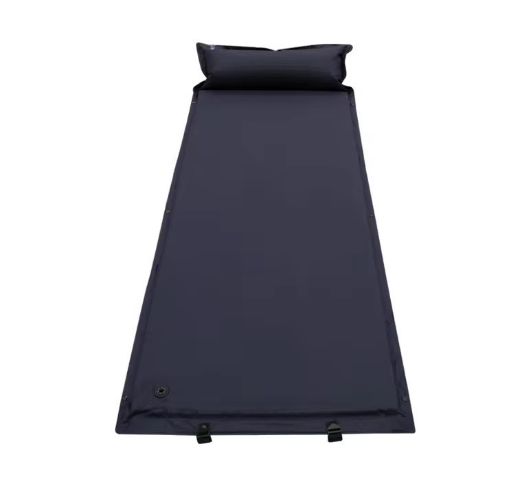 Самонадувний спальний килимок надувний каремат з подушкою Solve Dark Blue 185*70 - KT6002903  peremogaua