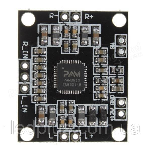 Підсилювач 2х10Вт PAM8610