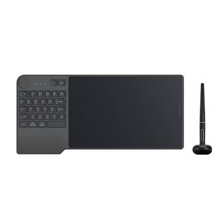 Графічний планшет Huion Inspiroy Keydial KD200, 8.9X5.6", 5080 LPI, 8192 levels, Bluetooth 5.0, фото 1