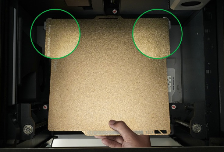Оригінальний стіл з Гладким+Текстурованим PEI покриттям Bambu Lab Dual-Texture PEI Plate X1, P1, A1