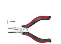 Тонкогубці загнуті YATO, нікельовані l=115мм