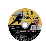 Диск відрізний по металу/нержав. сталі NINJA ТМ VIROK 150*22,23мм, t-1,2мм